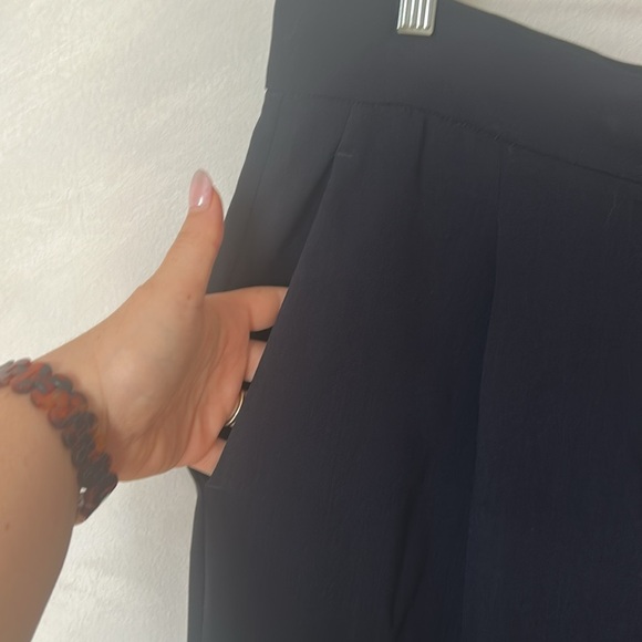 Brunello Cucinelli Virgin Wool Wide Leg Mid-rise Trousers Pants Size 12 (XXL) - Picture 3 of 12